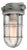 Vintage Industrial Clear Glass Flush Mount Ceiling Light from Industria Rotterdam For Sale
