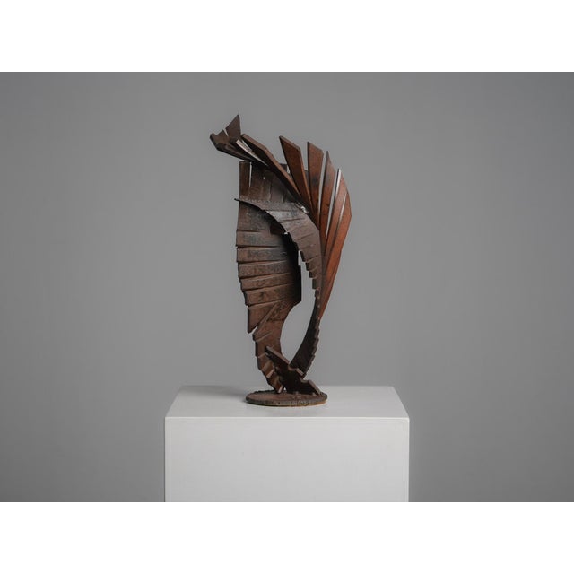1960s CH, Abstract Constructivist Iron Sculpture, 1960s, Iron For Sale - Image 5 of 11
