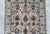 Vase Design Area Rug, Hand-Knotted Wool, Floral, 6x8, Ivory & Turquoise For Sale - Image 9 of 12
