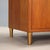 Vintage Larch Veneer, Brass and Glass Display Bookcase, 1960s For Sale - Image 9 of 11