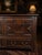 Large Victorian Oak Mule Chest Coffer with Drawers & Carved Initials For Sale - Image 4 of 12