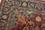 Textile Najafabad Rug 7’8” X 10’11” Red Wool Vintage Traditional Hand-Knotted Carpet For Sale - Image 7 of 15