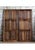 Infuse your home with soulful character through this vintage carved wood door, finished in a beautifully weathered rustic...