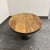 Restoration Hardware Restoration Hardware Aero Oval Reclaimed Elm Coffee Table For Sale - Image 4 of 12
