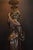 19th Century French Bronze Figural Lady Lamp with Opaline Globe, 1865 For Sale - Image 9 of 18