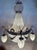 Charcoal 1980s French Louis XVI Charcoal Bronze Chandeliers - Pair For Sale - Image 8 of 18