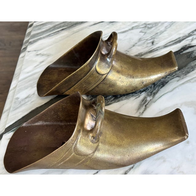 Spanish Revival Antique Brass Conquistador Equestrian Stirrups - A Pair For Sale In Seattle - Image 6 of 17