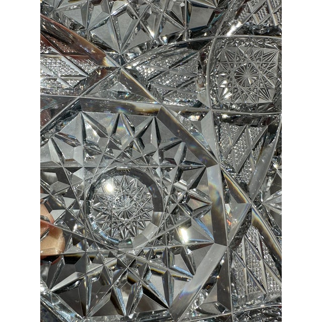 Antique Libbey Glass Company Sultana American Brilliant Period Cut