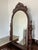 Antique Anglo-Indian Carved Hardwood Marble Top Vanity Dressing Table For Sale - Image 13 of 17