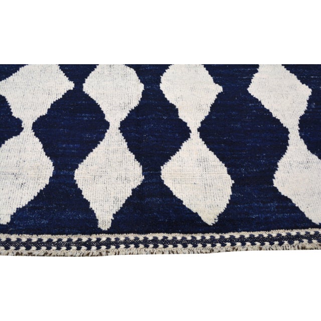 Moroccan Hand Knotted Wool Rug, 8'3"x10'2" For Sale - Image 4 of 6