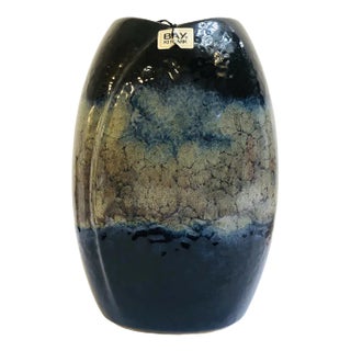 Vase With Label from Bay Keramik For Sale