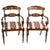English Regency Style Burr Walnut Armchairs, Set of 2 For Sale - Image 13 of 13