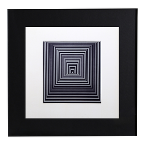 Victor Vasarely, Vonal 4, Offset Lithograph
