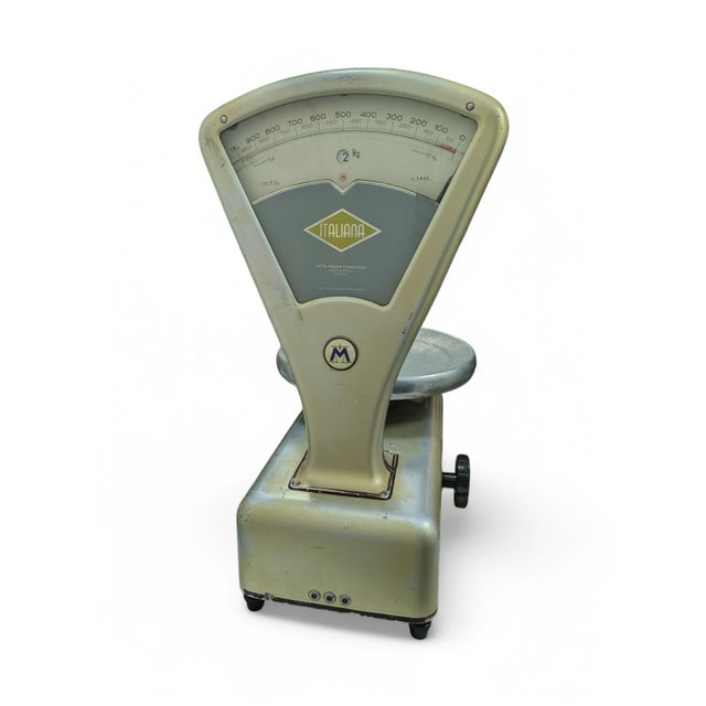 Vintage Italian Scale by Macchi F., 1950s For Sale - Image 4 of 10
