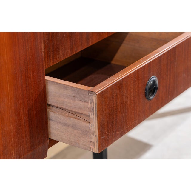 Italian Teak 4-Section Bookcase,1950s For Sale - Image 14 of 17