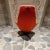 Red 1960s Dahléns Dalums Swedish Loung Chair Arne Dahlén For Sale - Image 8 of 10