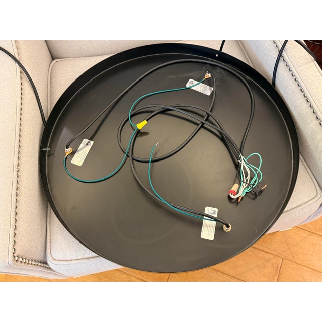 Castor Design Conic Section Three Ellipse Pendants For Sale - Image 11 of 12