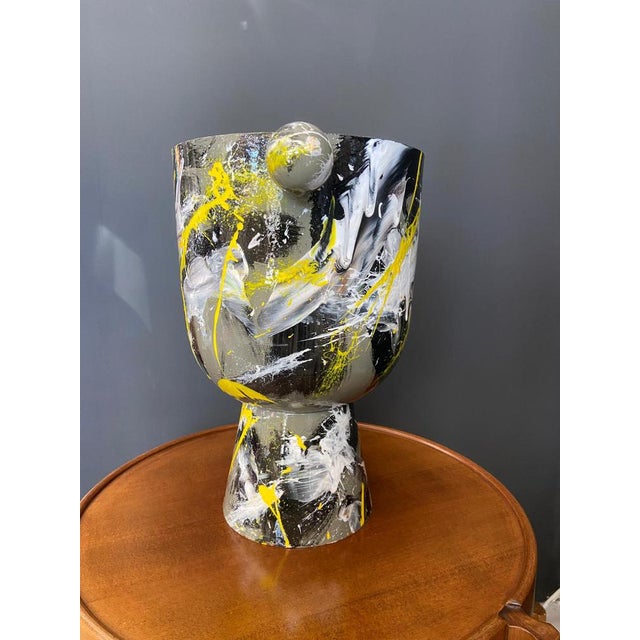 2000 - 2009 Decorative Metal Cup by Silvio Formichetti, 2000s For Sale - Image 5 of 10