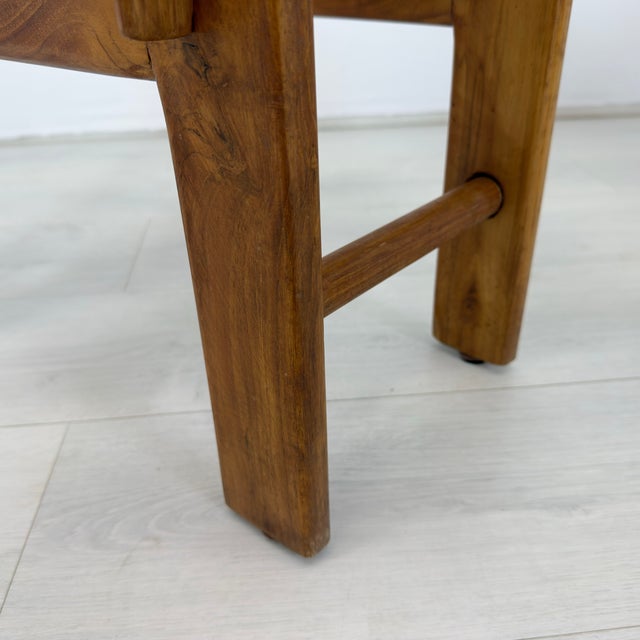 Italian Brutalist Dining Chairs - Set of 7 For Sale - Image 12 of 15