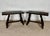Wood Pair of Rustic Spanish Wooden Stools, 1900s For Sale - Image 7 of 12