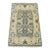 Oushak Rug 2’1” X 3’2” Blue Wool Tribal Hand-Knotted Oriental Carpet For Sale