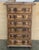 Early 20th Century Catalan Spanish Baroque Carved Walnut Tuscan Chest of Drawers or Nightstand For Sale - Image 17 of 18