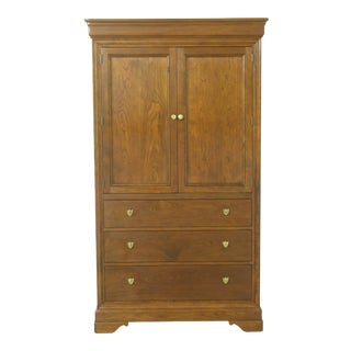 Stickley Empire Design Cherry Bedroom Armoire Cabinet For Sale