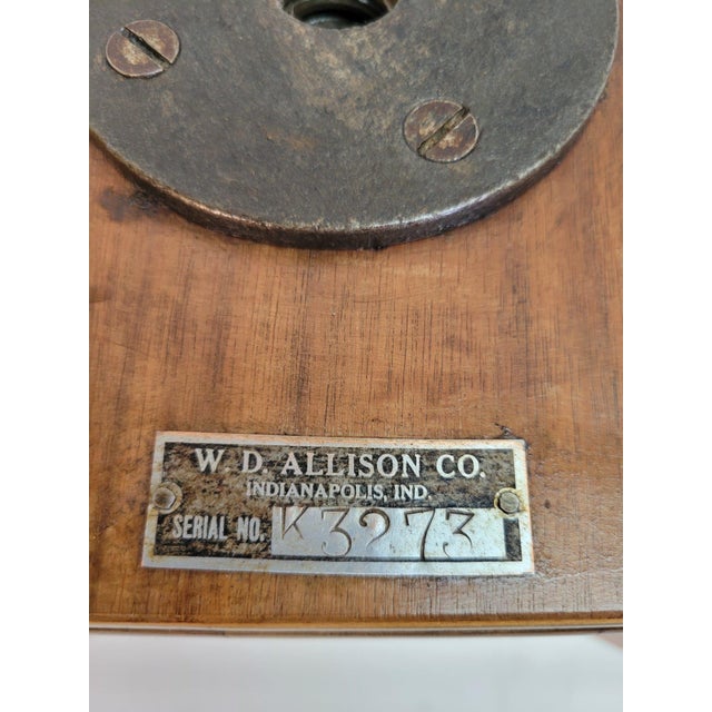 Antique 19th Century Biedermeier Adjustable European Wood Piano Stool For Sale - Image 9 of 11