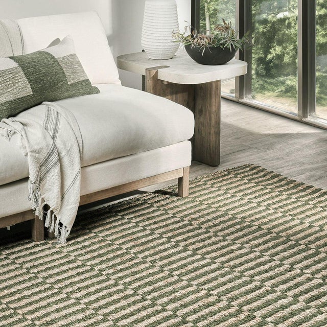 2020s Laguna Jute Natural Olive Rug - 2 X 3 For Sale - Image 5 of 5