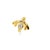 14k Yellow Gold 0.6ctw Diamond Studded Bee Brooch For Sale In New York - Image 6 of 8