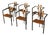 Vintage Trix Armchairs by Karl-Friedrich Förster for KFF, 1980s, Set of 6 For Sale