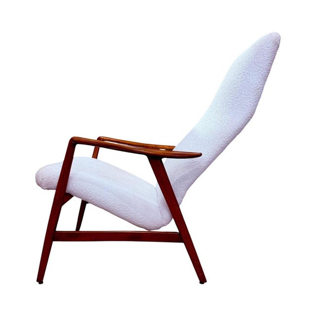 Wood Two-Position Reclining Chair by Alf Svensson for Fritz Hansen For Sale - Image 7 of 10