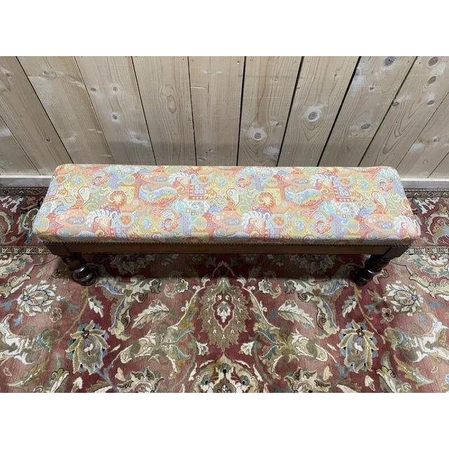 Napoleon III Office Bench For Sale - Image 3 of 8