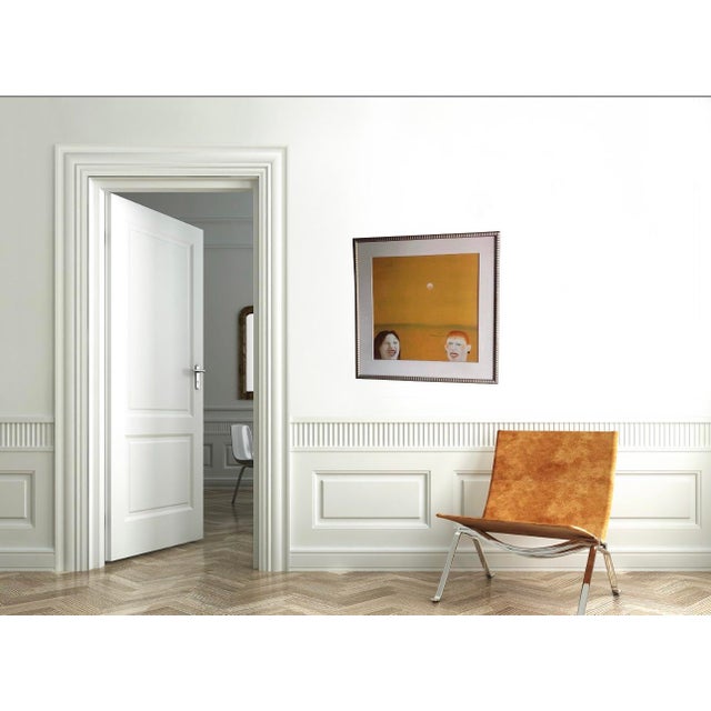 Well known California artist (American, 1930-2021) Robert R. Bradshaw painted this 38” X 38” abstract expressionist...