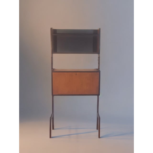 Vintage Scandinavian Secretaire in Teak by Blindheim, 1960s, in Good conditions. Designed 1960 to 1969 I have official...