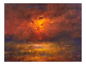 'Sunset Off San Francisco' by Victor Papkov