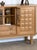 Mid-Century Modern Oak Credenza with Leaded Glass by Henning Kjærnulf, 1960s For Sale - Image 9 of 10