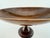 Vintage Hand-Carved Oval Wood Pedestal Centerpiece Bowl For Sale In Little Rock - Image 6 of 11