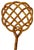 Bunny Williams Home Vintage Handwoven Rattan Rug Beater With Twisted Handle – English Country Cottage Decor For Sale - Image 4 of 8
