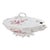 Mz Austria Antique Porcelain Rose Tureen, Covered Footed Serving Dish 14.5" For Sale - Image 4 of 17
