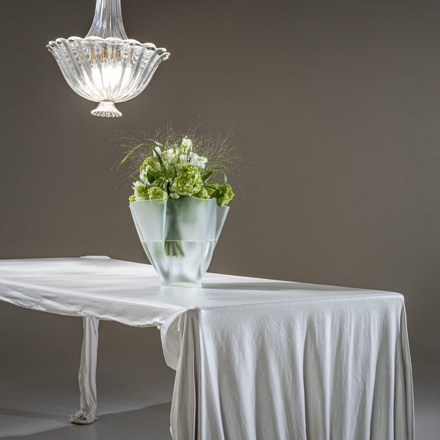 Marzio Cecchi Dining Table in the Form of a Draped Cloth by Marzio Cecchi, Italy, Mid-1970s For Sale - Image 4 of 10