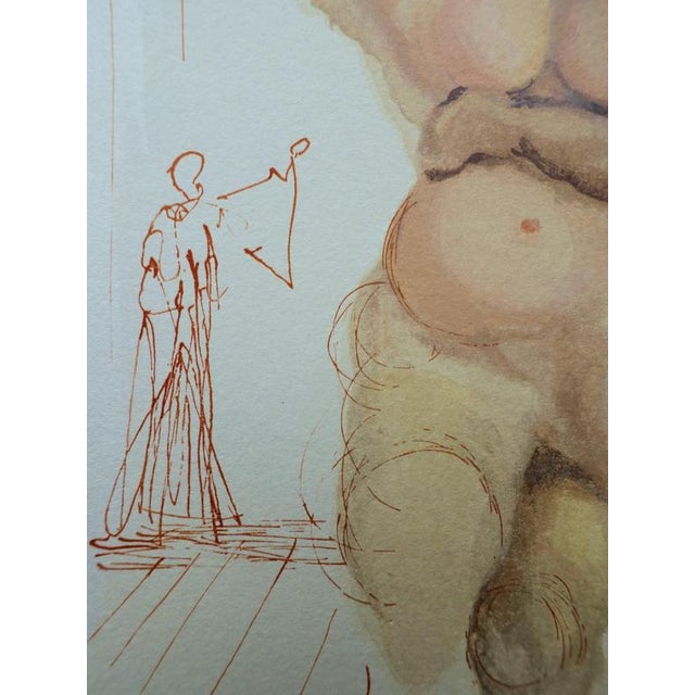 Modern Salvador Dali, The Irascibles, Woodcut For Sale - Image 3 of 6