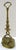 Antique Victorian-Era Solid Brass Doorstop Door Porter For Sale In Miami - Image 6 of 16