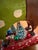 Penny McAllister Bobble Head Santa Riding Reindeer 2006 For Sale In Austin - Image 6 of 8