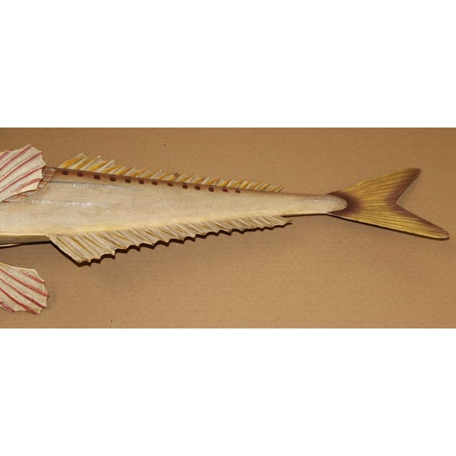 Large Metal Fish Trade Sign, 1970s For Sale - Image 12 of 16