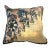 Pillow W./Antique Persian Rug Fragment, 1'4" X 1'4" For Sale
