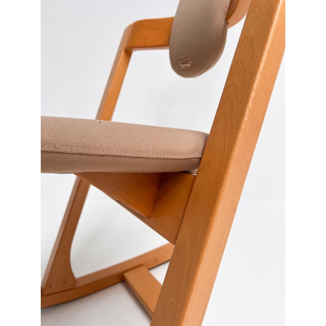 Brown Stokke Pendulum Balance Chair by Peter Opsvik, 1980s For Sale - Image 8 of 14