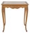 Antique French Provincial Marble Top Side Table.