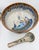 1950s Folk-Art Ken Edwards Palomar Tonala Pottery Hand Painted Punch Bowl W/Ladle For Sale In Palm Springs - Image 6 of 17