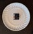 German Vintage Wall Clock in White Ceramic, 1980s For Sale - Image 3 of 4
